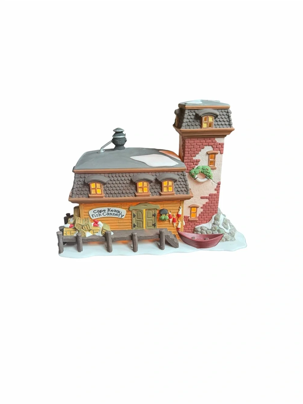 1994 Dept.56 Heritage Village New England Village Series “Cape Keag Fish Cannery